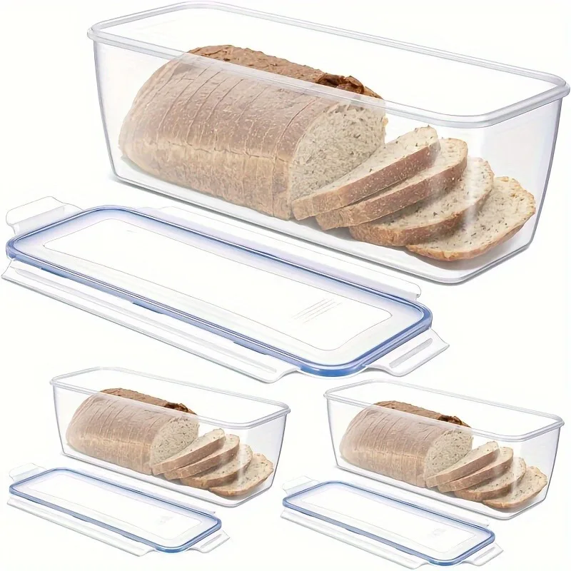 Food Storage With Dividers - Caixa de armazenamento de pão de