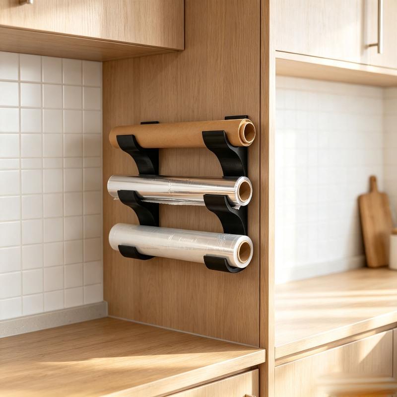 Food Storage Kitchen Cabinet - Suporte para Papel Alimentar e Papel