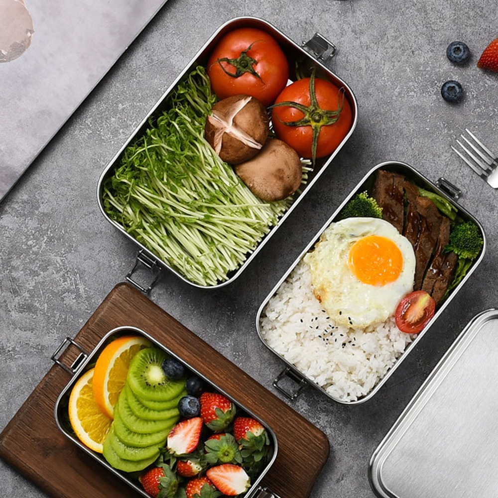 Food Storage Practices - 2 Peças de Recipientes Práticos para