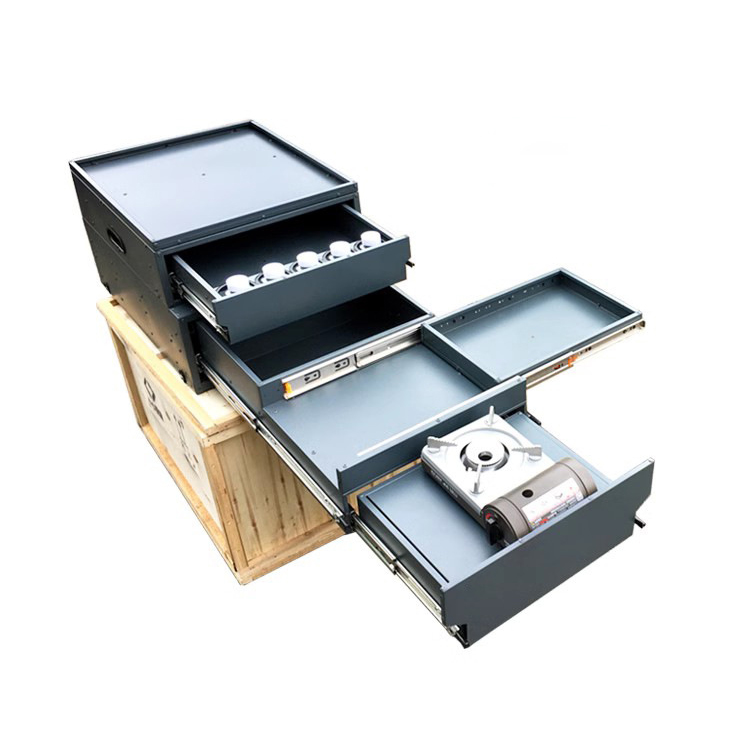 Food Storage Box Set - Food truck de viagem com cama