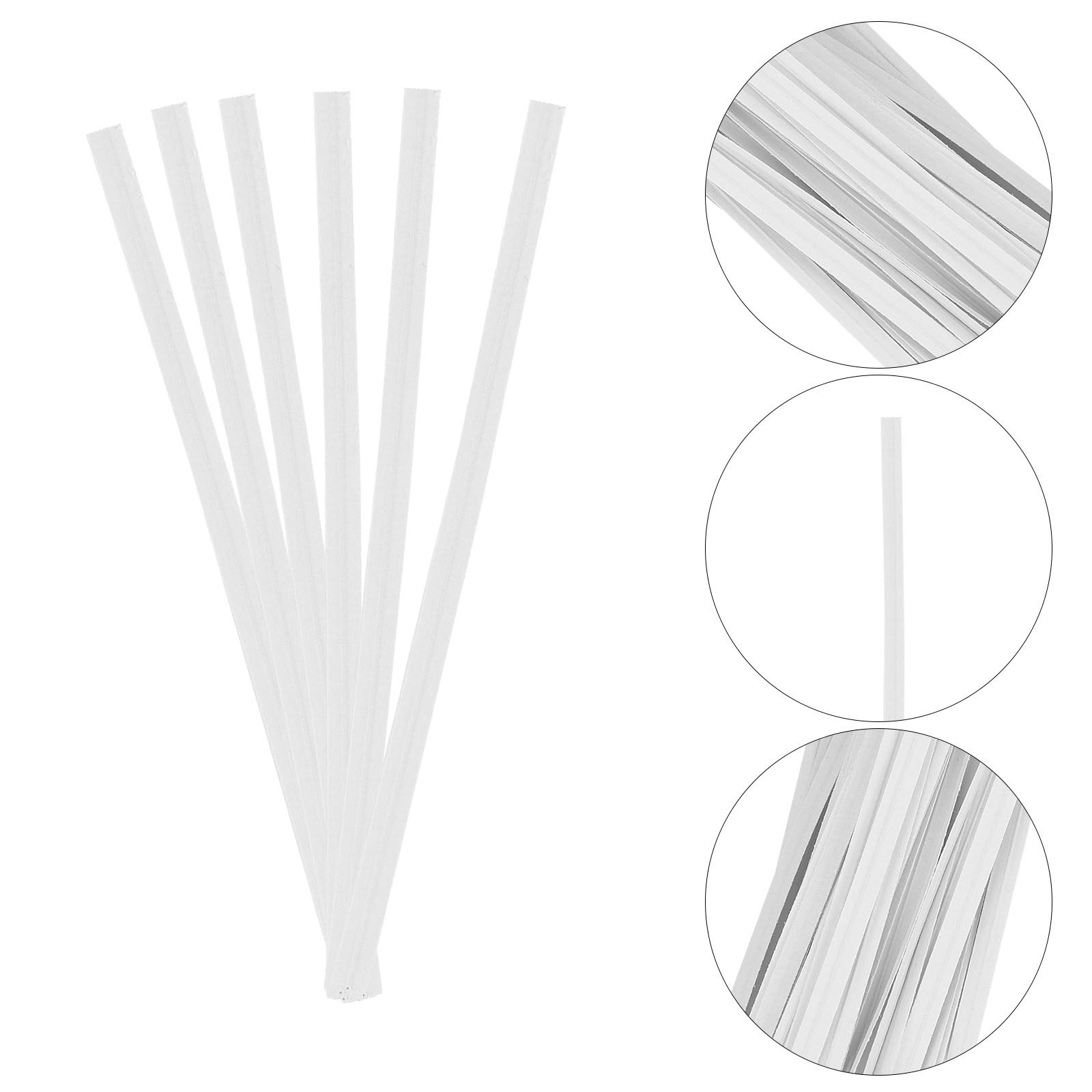 Food Storage Bags Reusable - Pacote com 1000 laços de papel