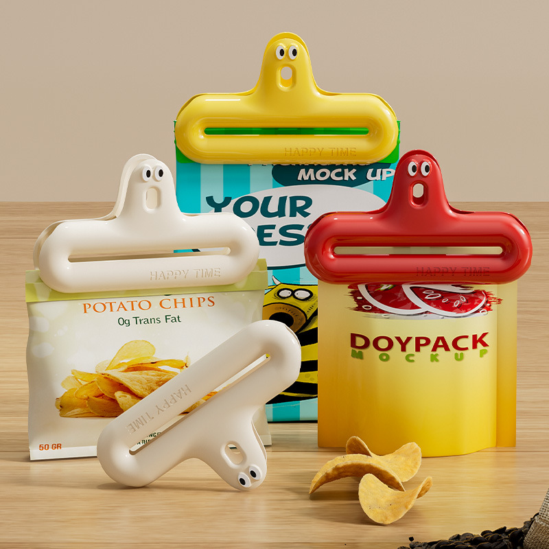 Food Storage Bag Organizer - Clipe de vedação para embalagens de