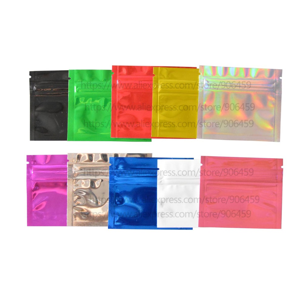 Food Storage With Lock - Colorido Alumínio Foil Zip Lock Bags,Plastic