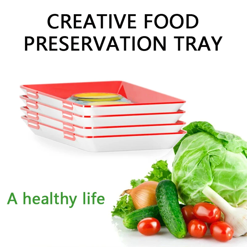 Food Storage And Safety - Bandeja de Preservação de Alimentos em