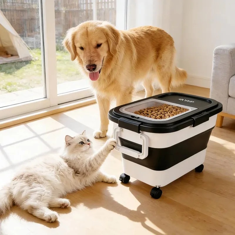 Food Storage Pet - Container de Armazenamento de Ração para