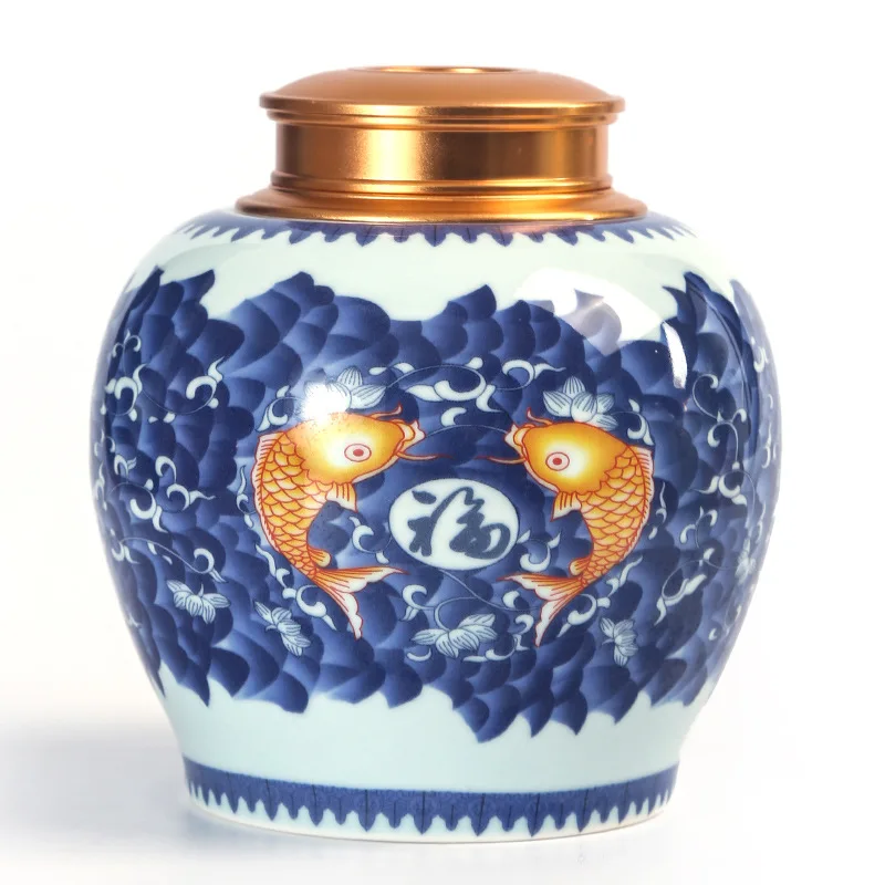 Food Storage Jars With Wooden Lids - Pote de Porcelana com Tampa de