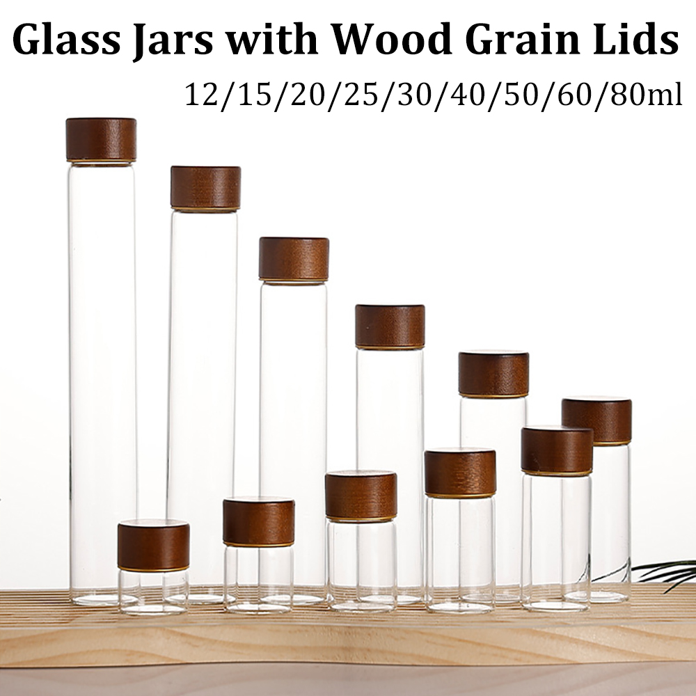Food Storage With Glass Lids - Frascos de vidro para tempero, recipientes