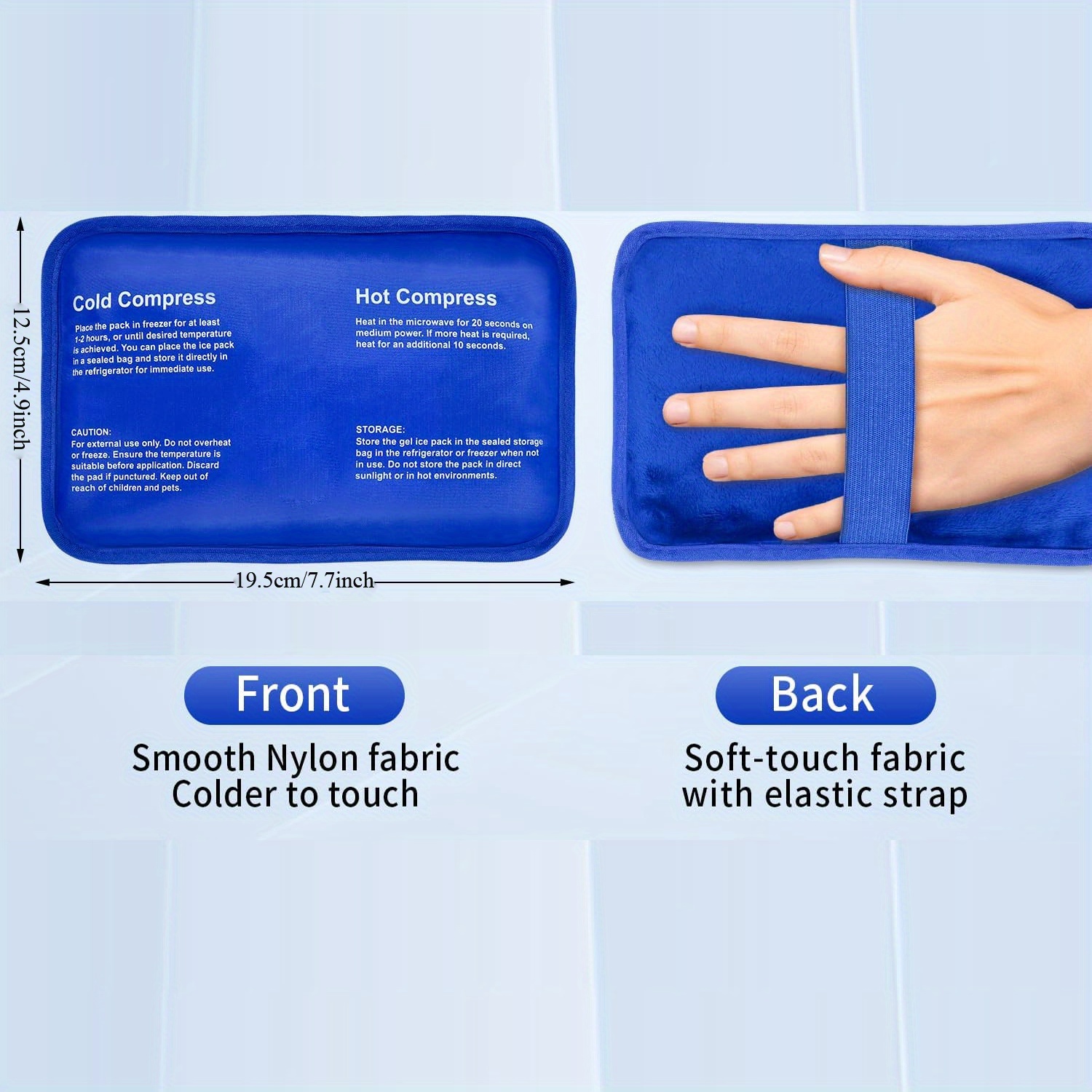 Pacotes de Gelo para Lesões, P - Cold Pack Ice Gel avaliação e preço