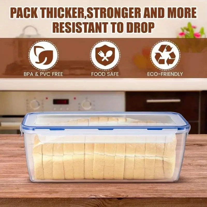 Caixa de armazenamento de pão  - Food Storage With Dividers avaliação e preço