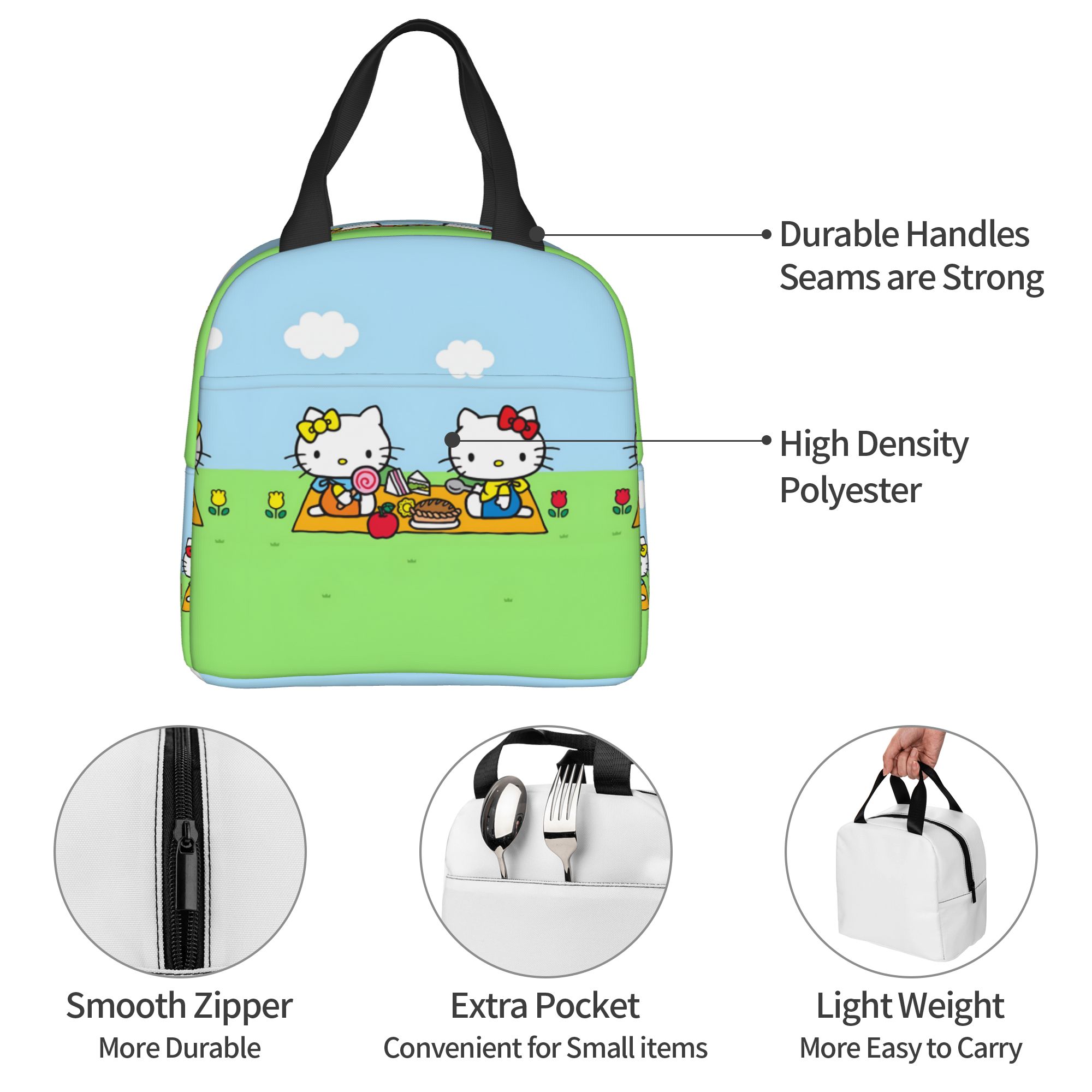 Lancheira Térmica Portátil Uni - Food Storage Bag Organizer avaliação e preço