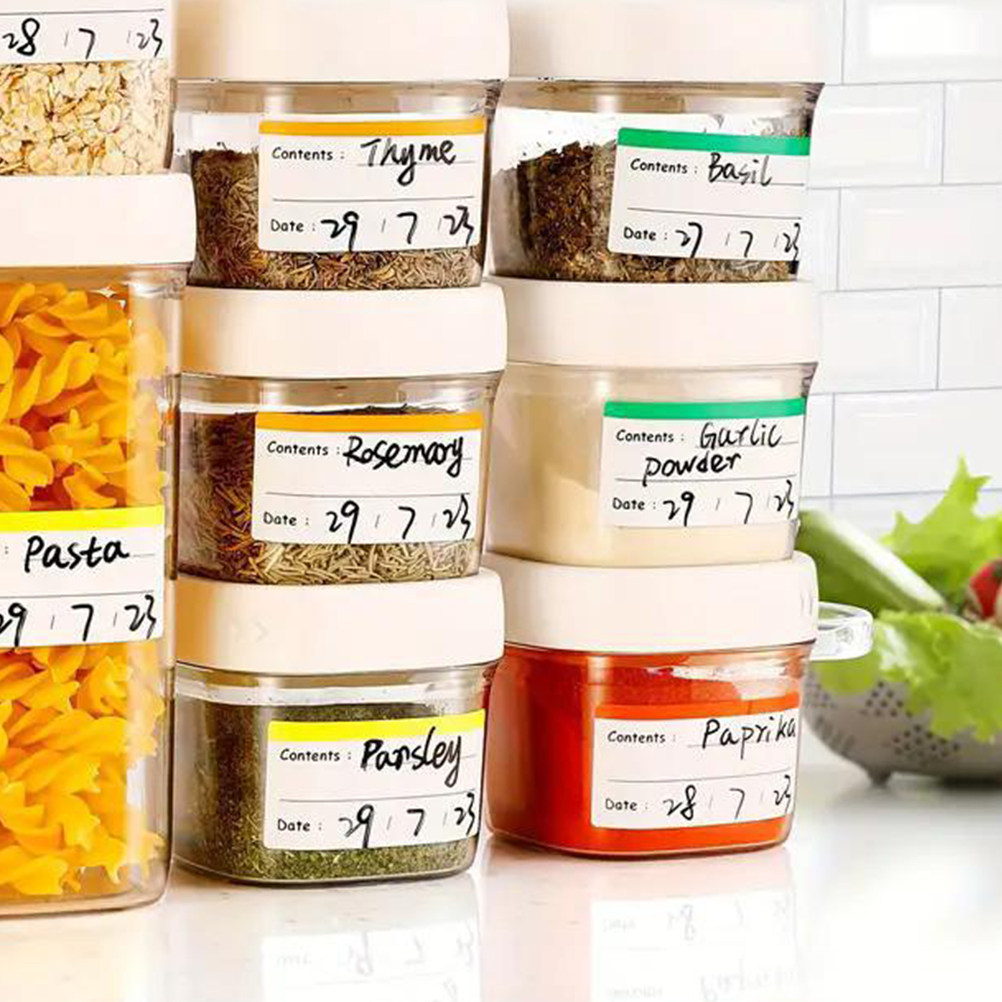 300 etiquetas para armazenamen - Food Storage Restaurant avaliação e preço