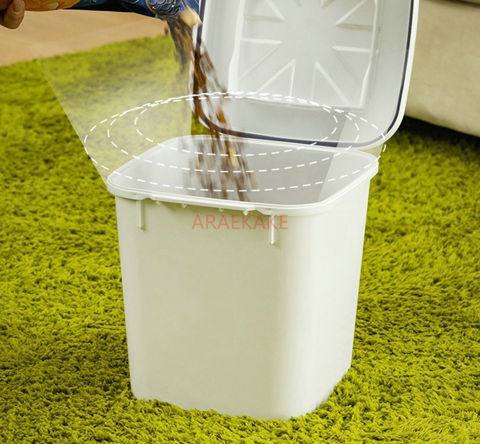 Balde de comida para gatos, ar - Food Storage Pet avaliação e preço