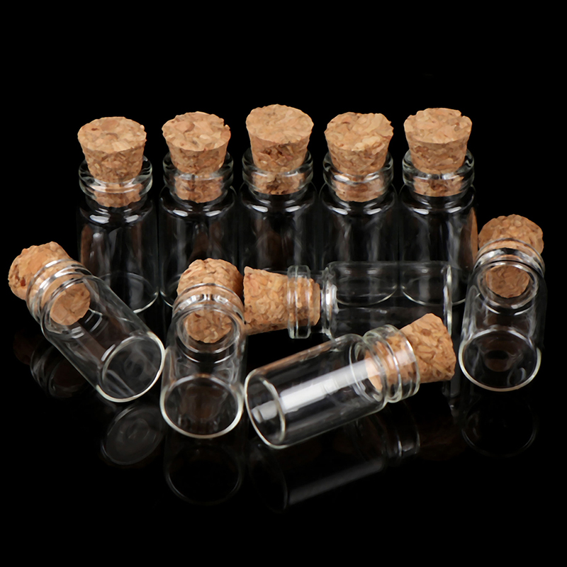 10 Peças de Miniaturas de Pote - Food Storage Jars With Wooden Lids avaliação e preço