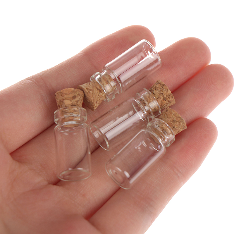 10 Peças de Miniaturas de Pote - Food Storage Jars With Wooden Lids avaliação e preço
