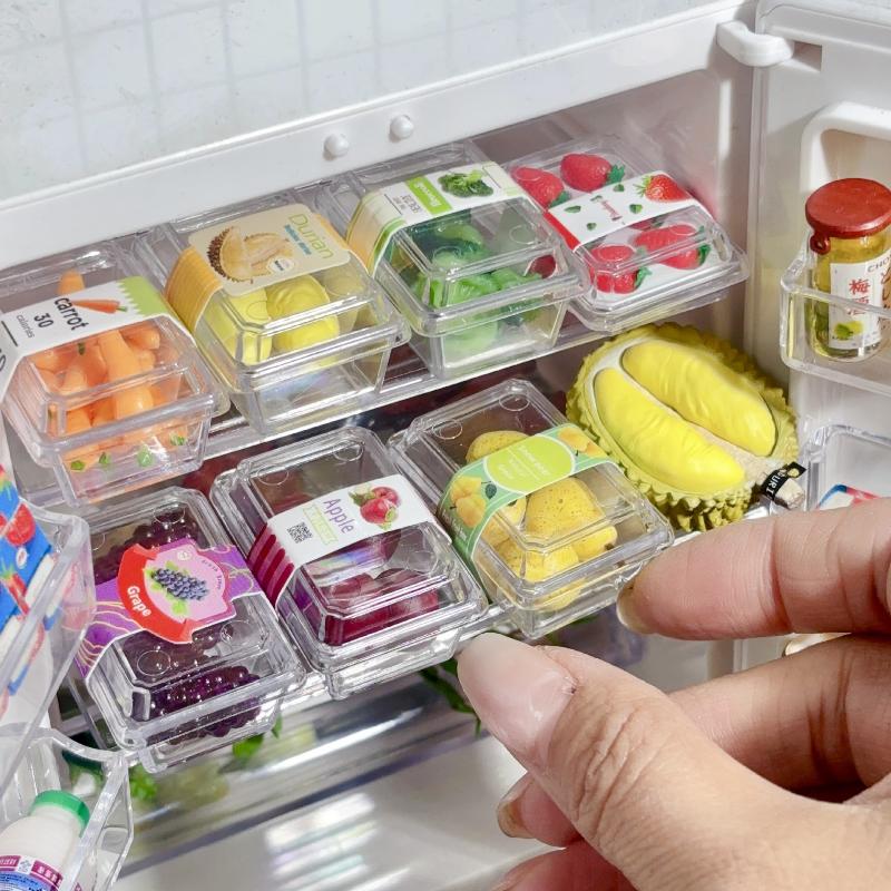 1 Conjunto de Comida em Miniat - Food Storage Box Set avaliação e preço