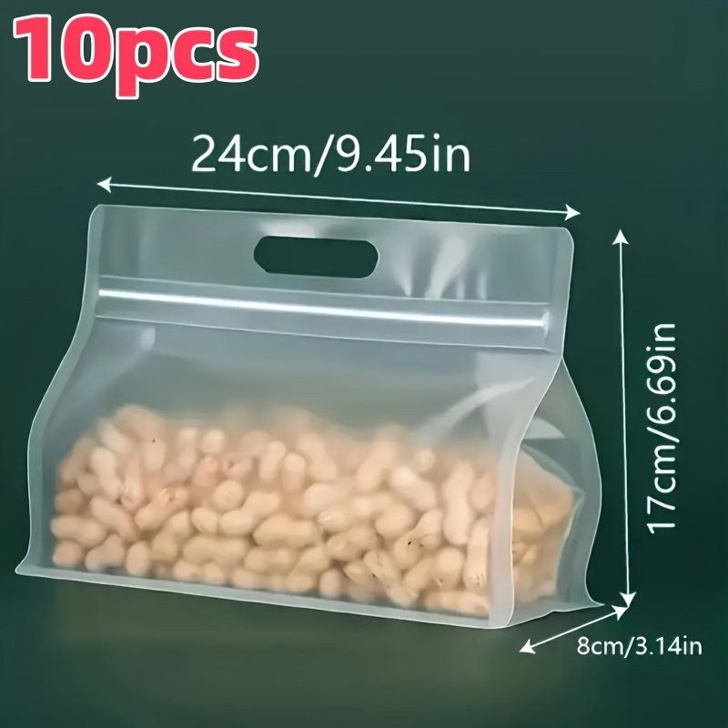 10 unidades de sacos reutilizá - Food Storage Bags Reusable avaliação e preço