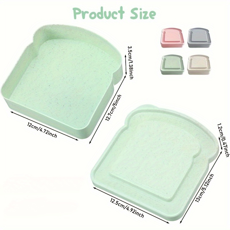 1pc caixas bento, recipientes  - Food Storage Boxes With Lids avaliação e preço