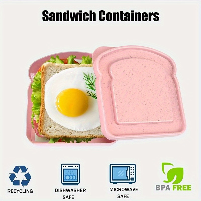 1pc caixas bento, recipientes  - Food Storage Boxes With Lids avaliação e preço
