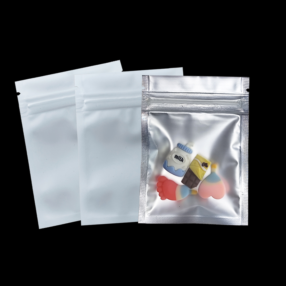 100 pçs/lote fosco claro zip l - Food Storage With Lock avaliação e preço