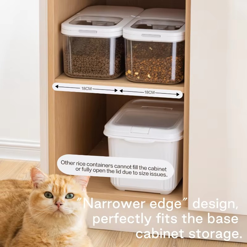 Caixa de Armazenamento Selada  - Food Storage Pet avaliação e preço