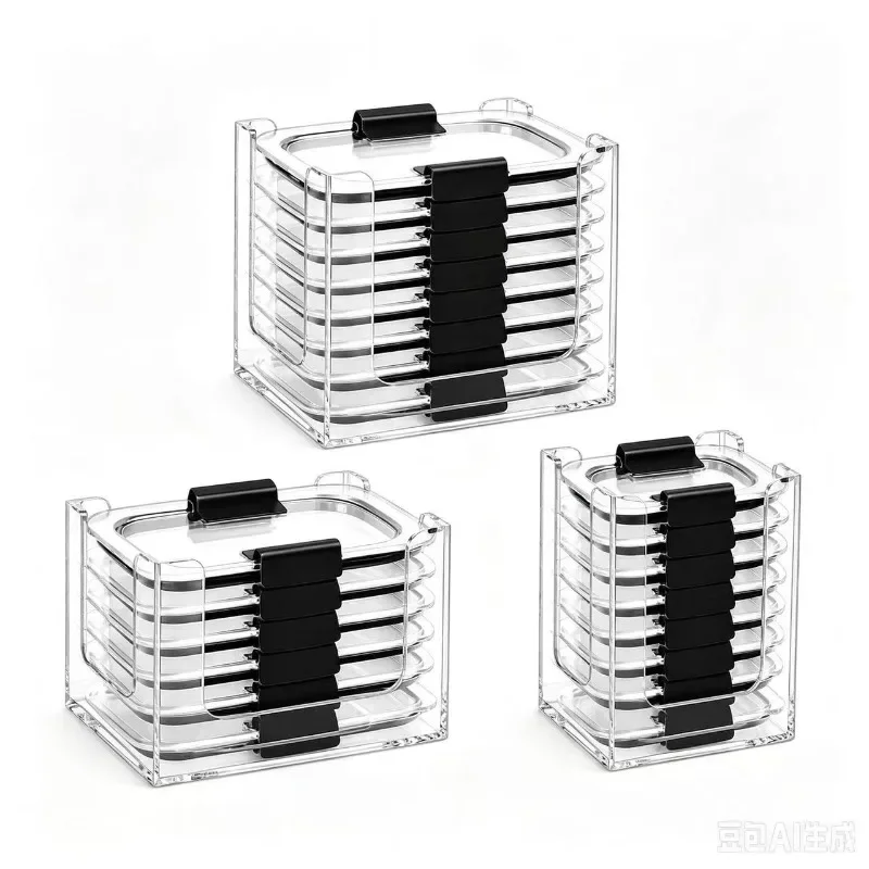 3PCS Organizador de Armazename - Food Storage In Cabinets avaliação e preço