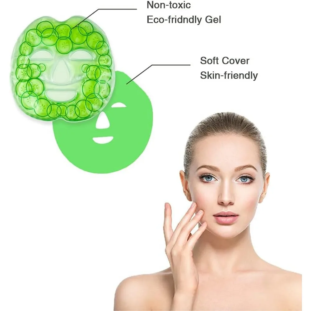 Pacote de gel de gelo facial c - Cold Pack Ice Gel avaliação e preço