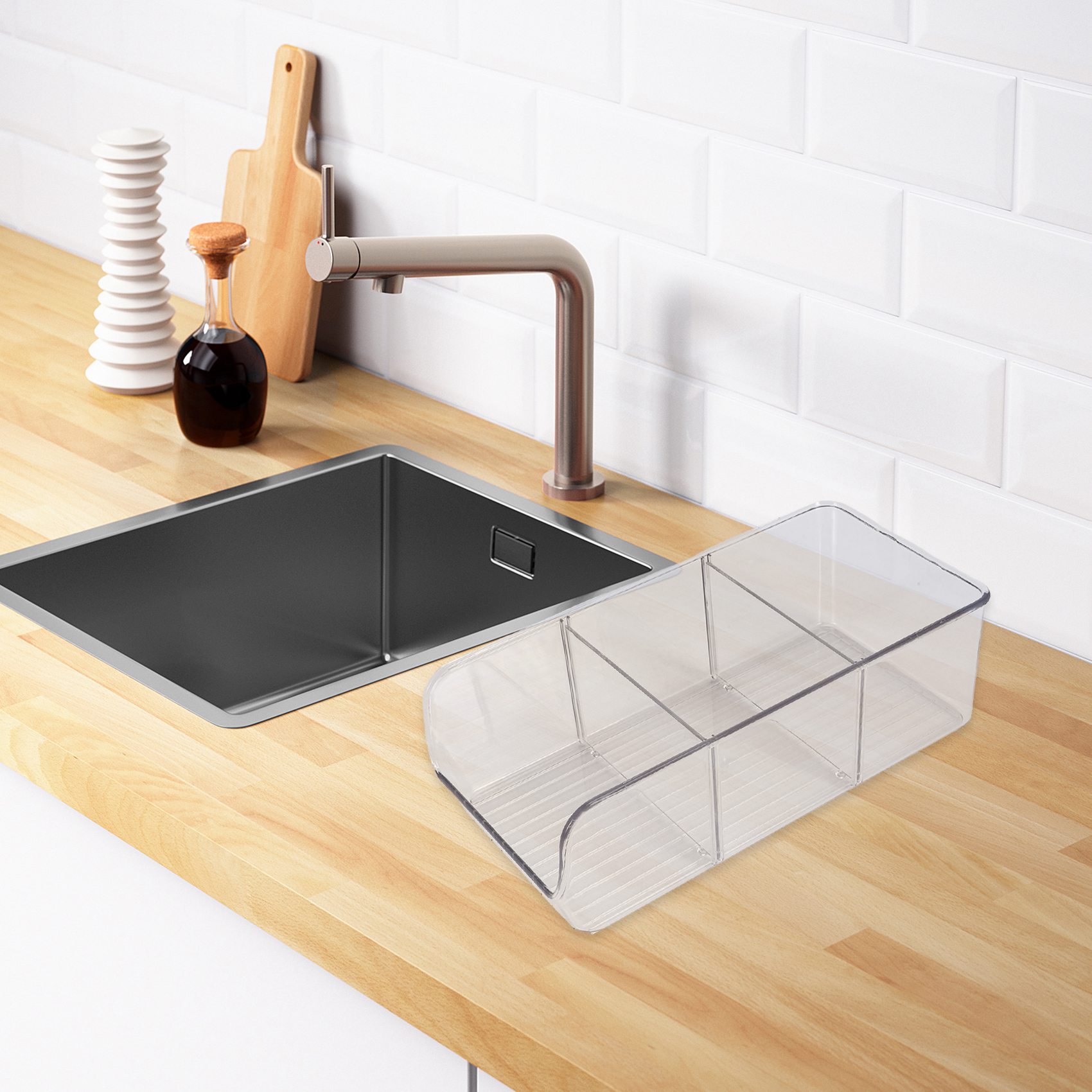 A84X – Conjunto de 2 organizad - Food Storage Kitchen Cabinet avaliação e preço