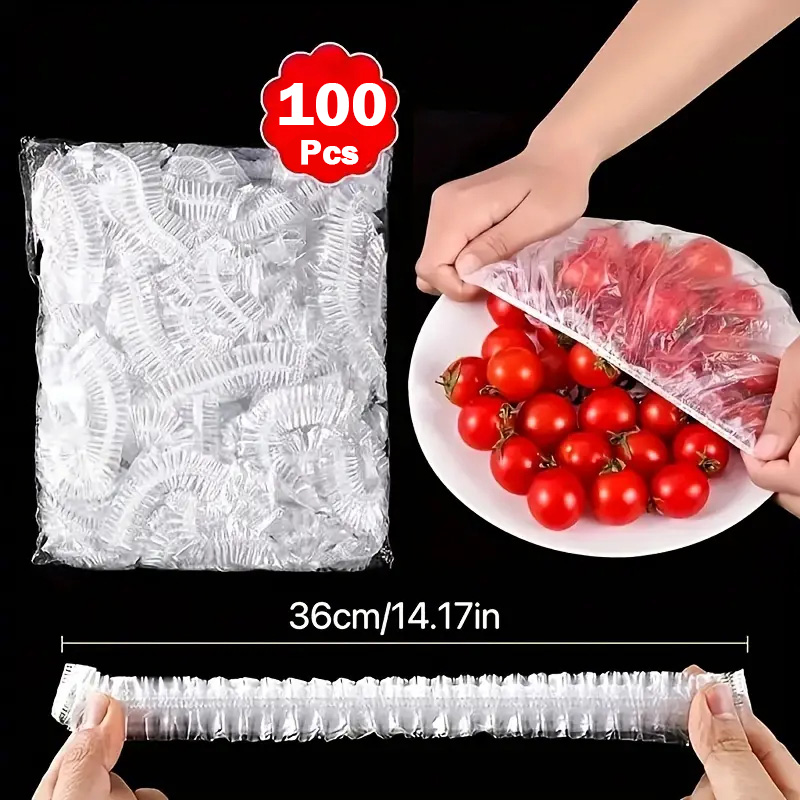 100 unidades de Coberturas Des - Food Storage And Safety avaliação e preço