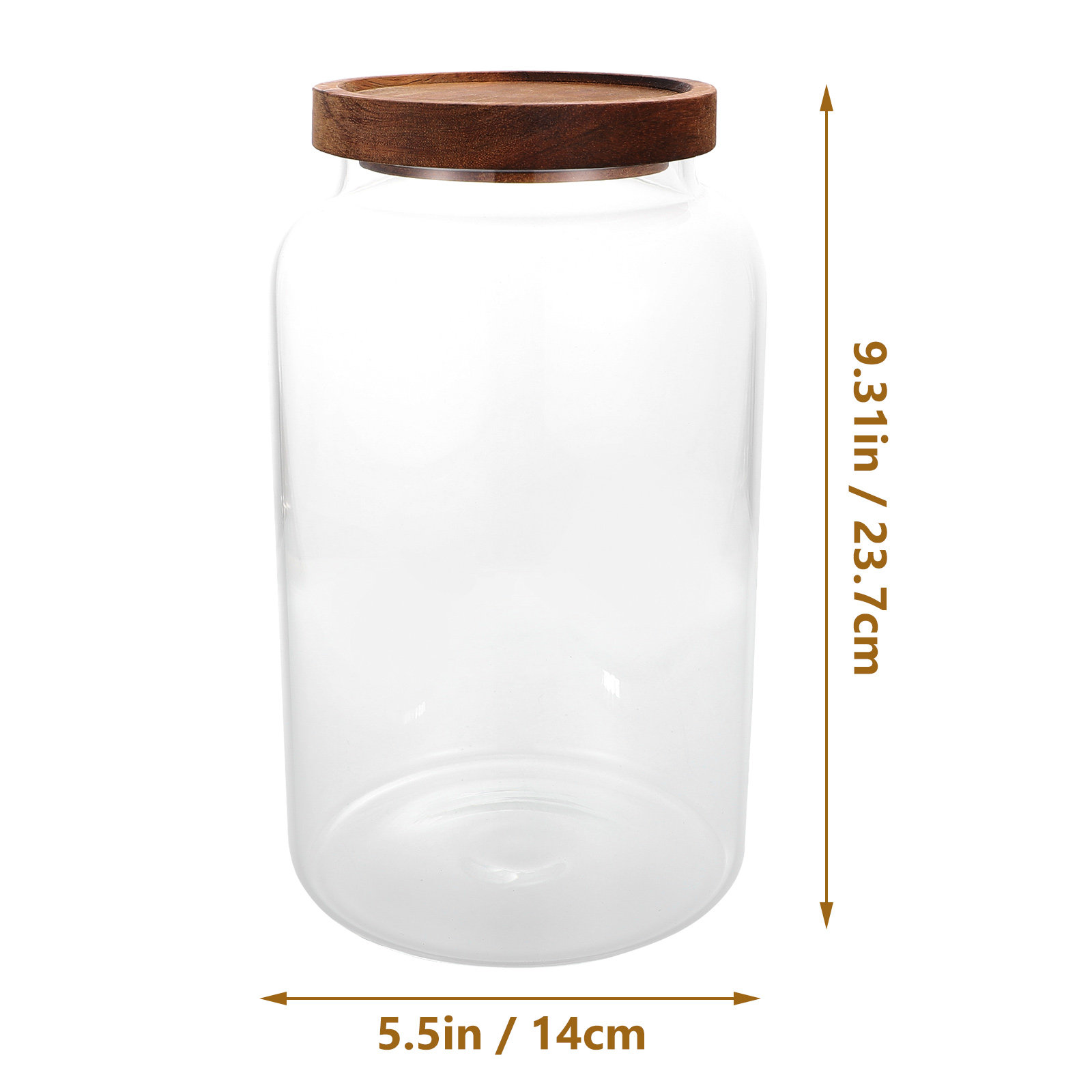 Pote de vidro hermético com ta - Food Storage With Glass Lids avaliação e preço