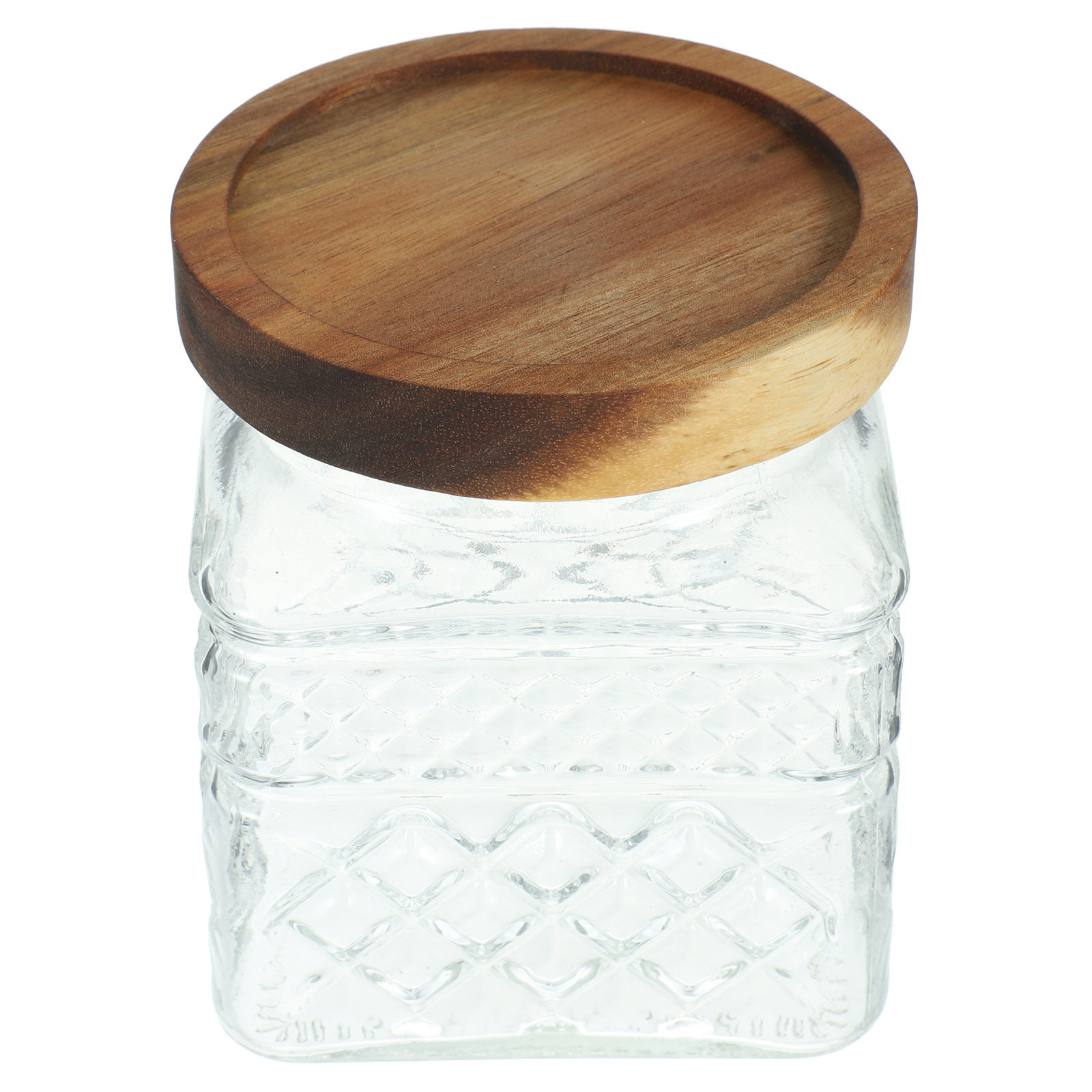 Pote de Vidro para Armazenamen - Food Storage Jars With Wooden Lids avaliação e preço