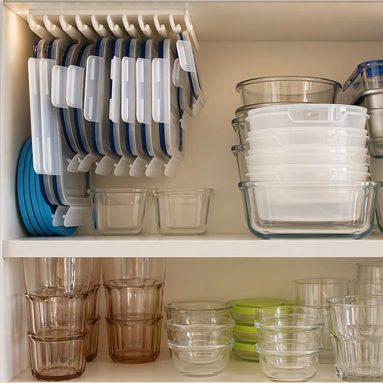 Suporte de Parede para Tampas  - Food Storage In Cabinets avaliação e preço