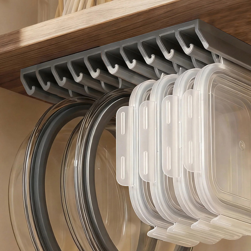 Suporte de Parede para Tampas  - Food Storage In Cabinets avaliação e preço
