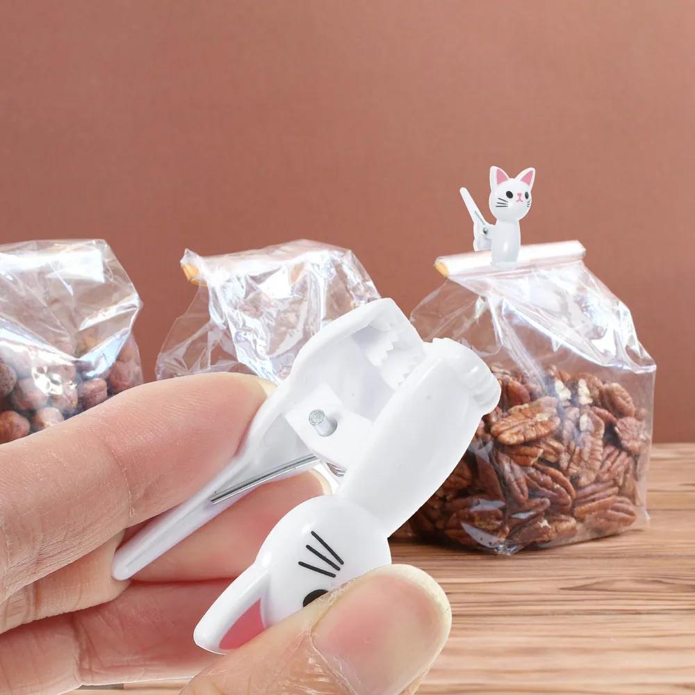 8 Peças Clipes Plásticos em Fo - Food Storage Bag Organizer avaliação e preço