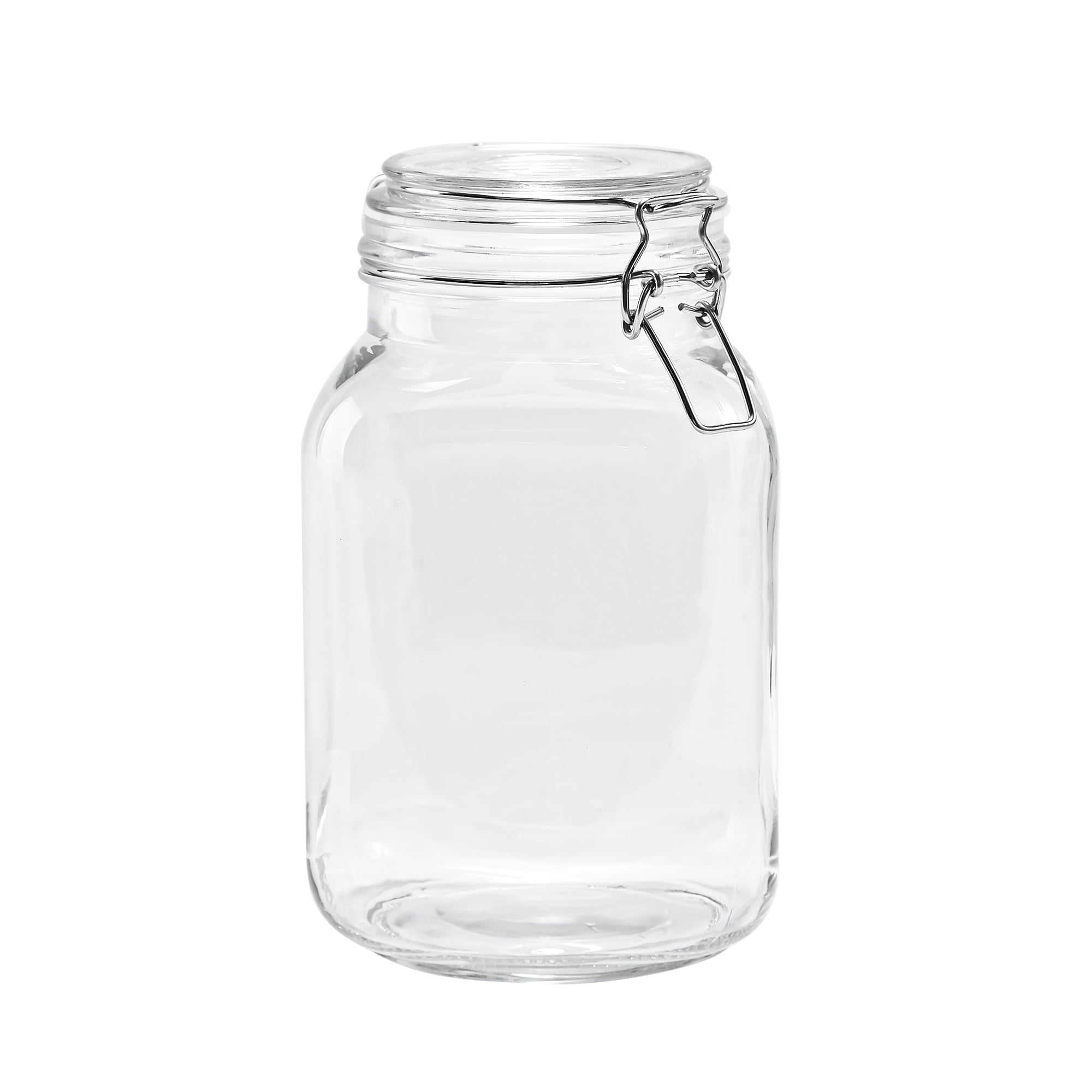 Frasco de vidro hermético de 6 - Food Storage With Glass Lids avaliação e preço