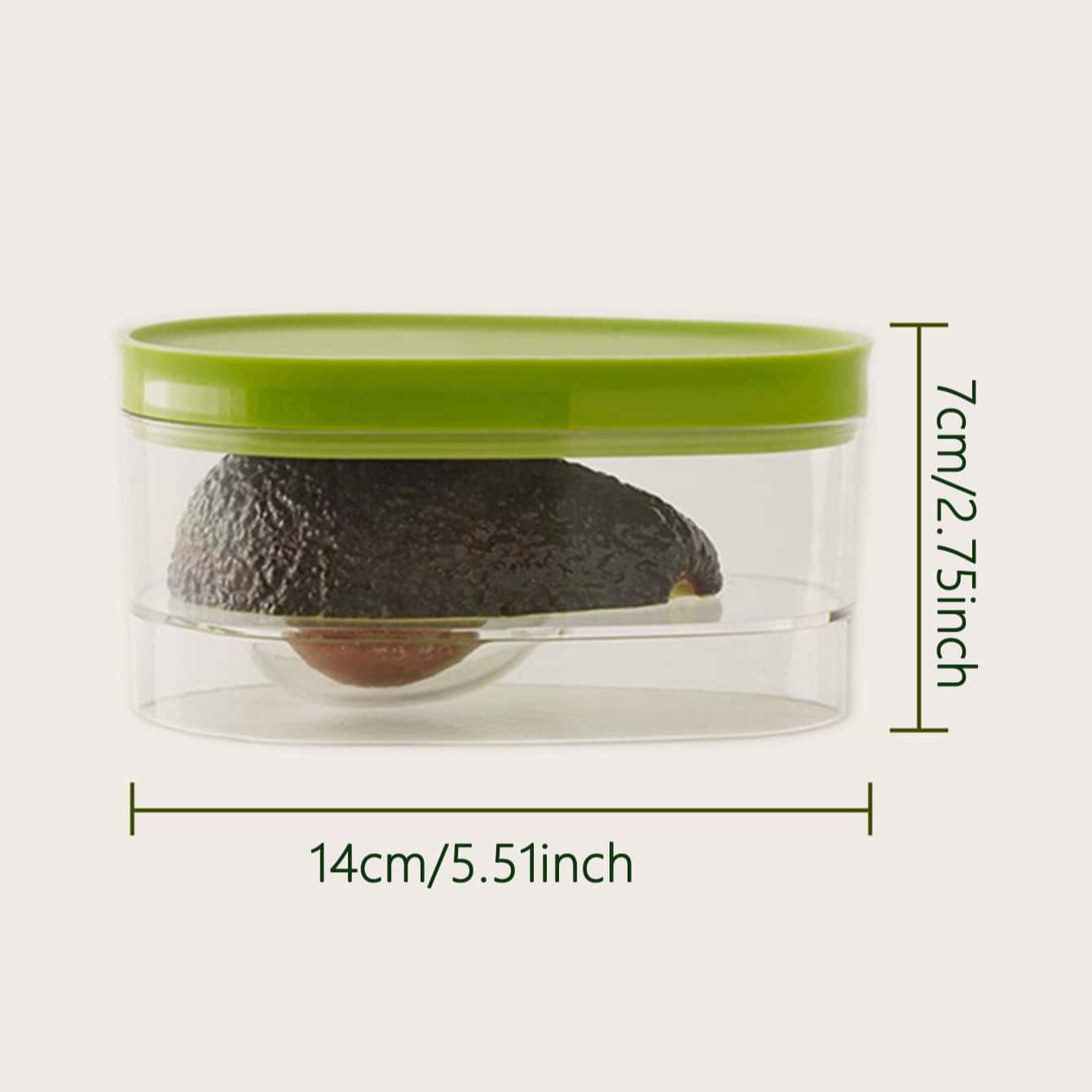 1pc abacate caixa de armazenam - Food Storage With Dividers avaliação e preço