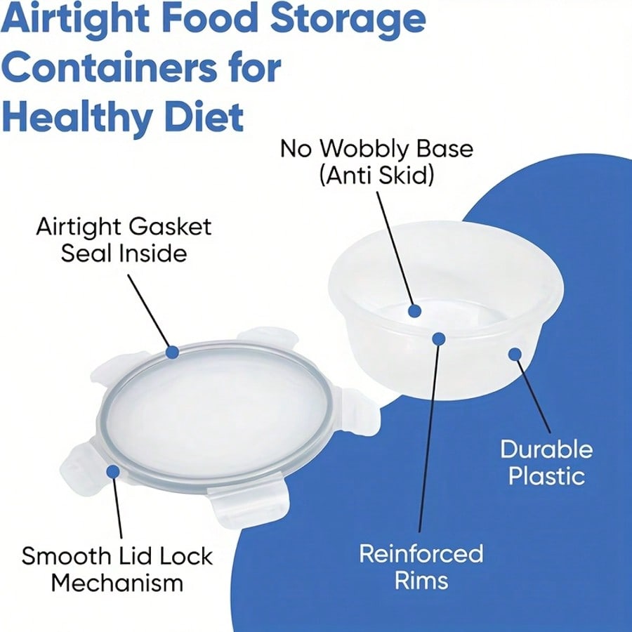 Conjunto de recipientes para p - Food Storage Box Set avaliação e preço