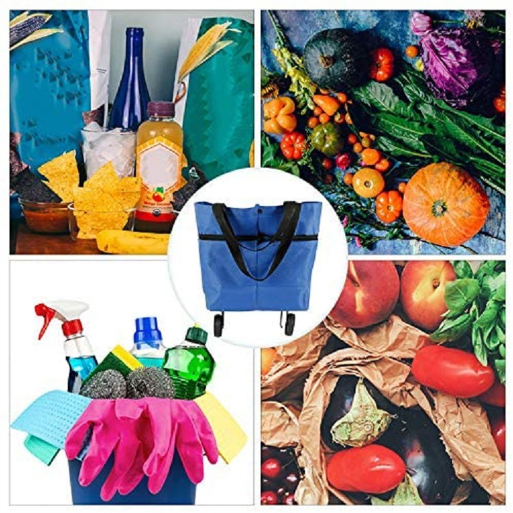 Carrinho de compras dobrável S - Food Storage Bags Reusable avaliação e preço