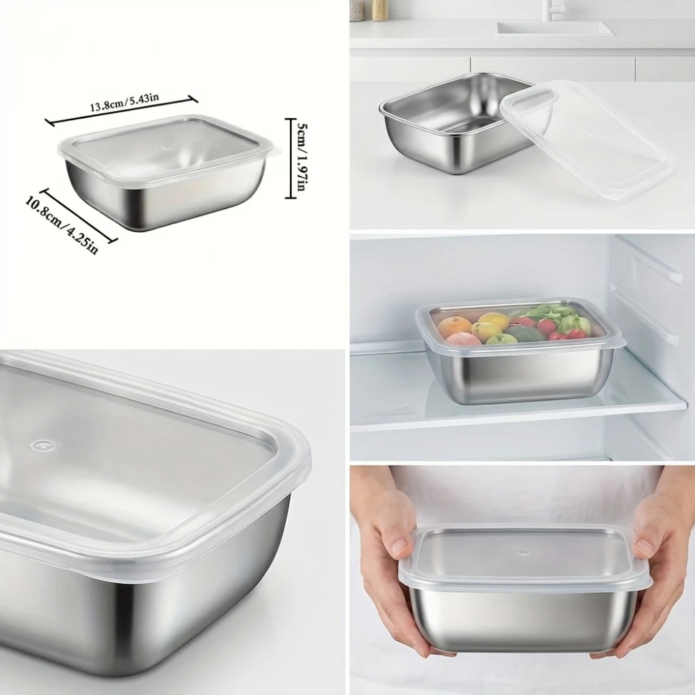 Conjunto de 6 Recipientes de A - Food Storage Box Set avaliação e preço