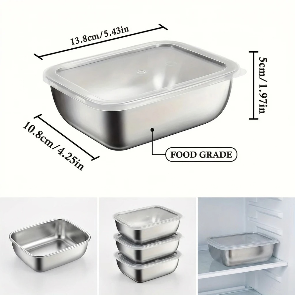 Conjunto de 6 Recipientes de A - Food Storage Box Set avaliação e preço