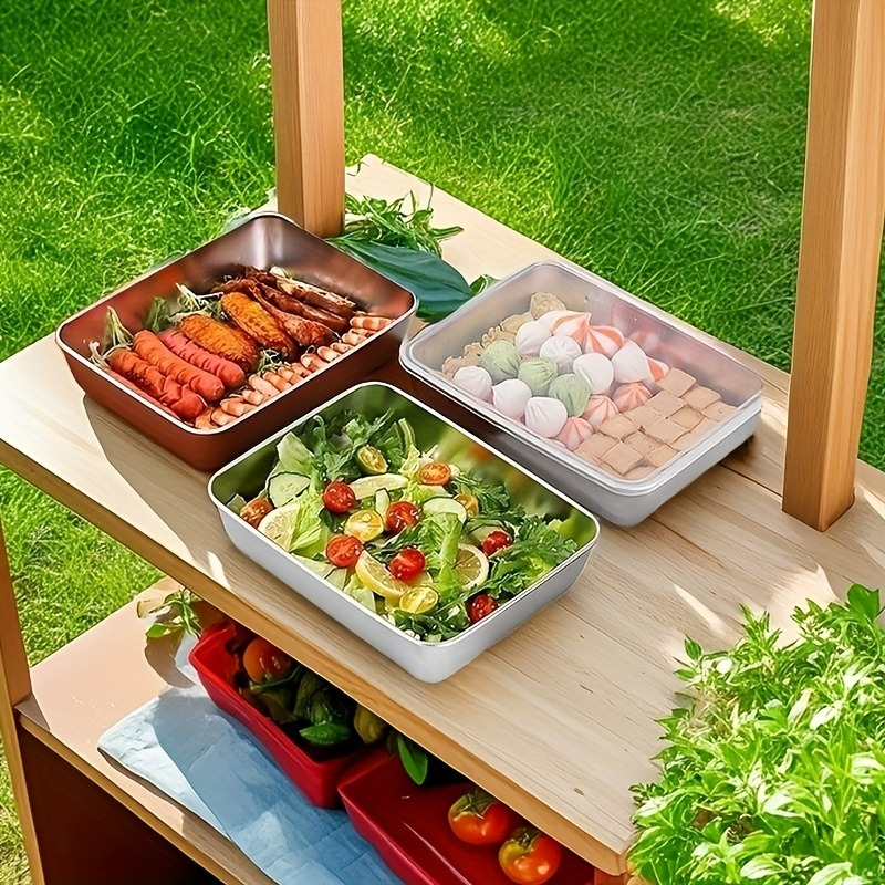 Conjunto de 4 Recipientes de A - Food Storage Box Set avaliação e preço