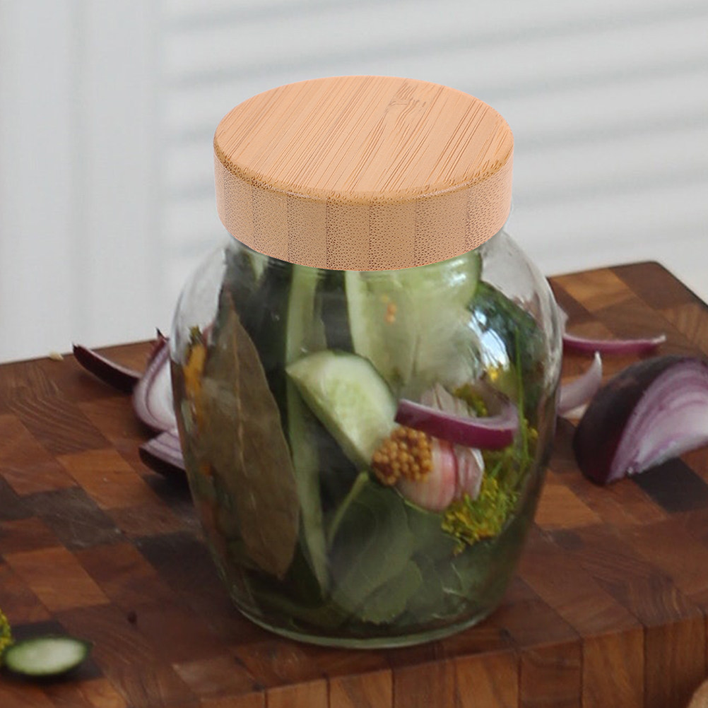 2 unidades de tampas de vidro  - Food Storage With Glass Lids avaliação e preço