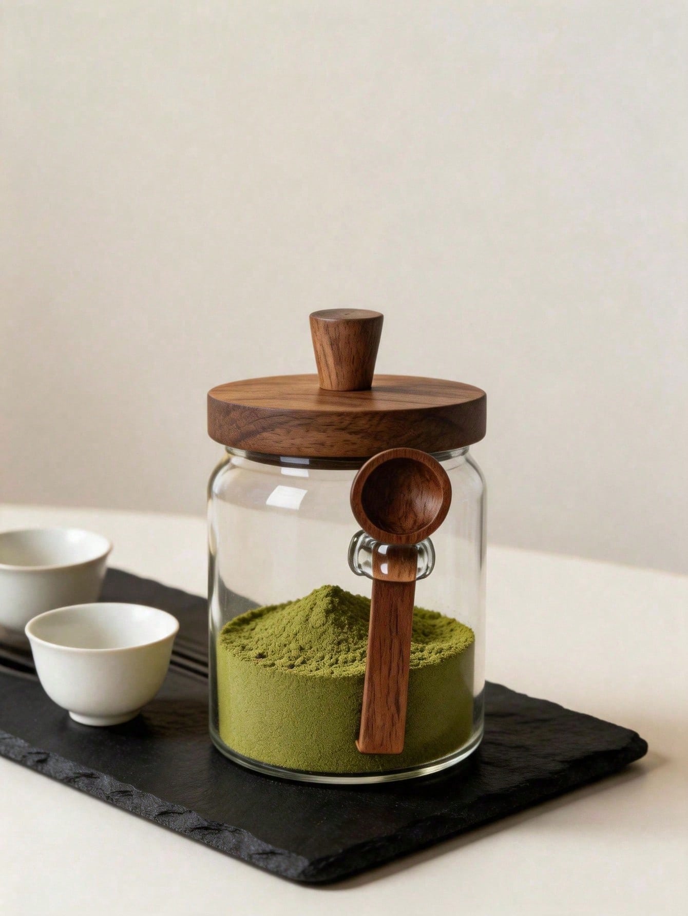 3 unidades de potes de vidro t - Food Storage Jars With Wooden Lids avaliação e preço