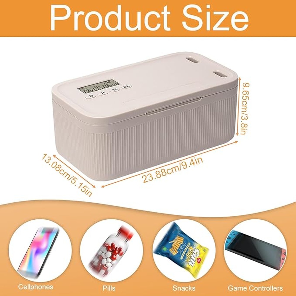 Caixa de Armazenamento de Alim - Food Storage With Lock avaliação e preço