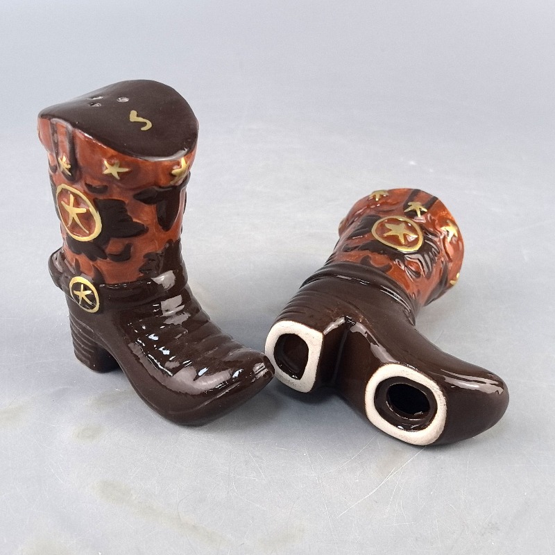 Botas vintage cerâmica tempero - Food Storage Box Set avaliação e preço