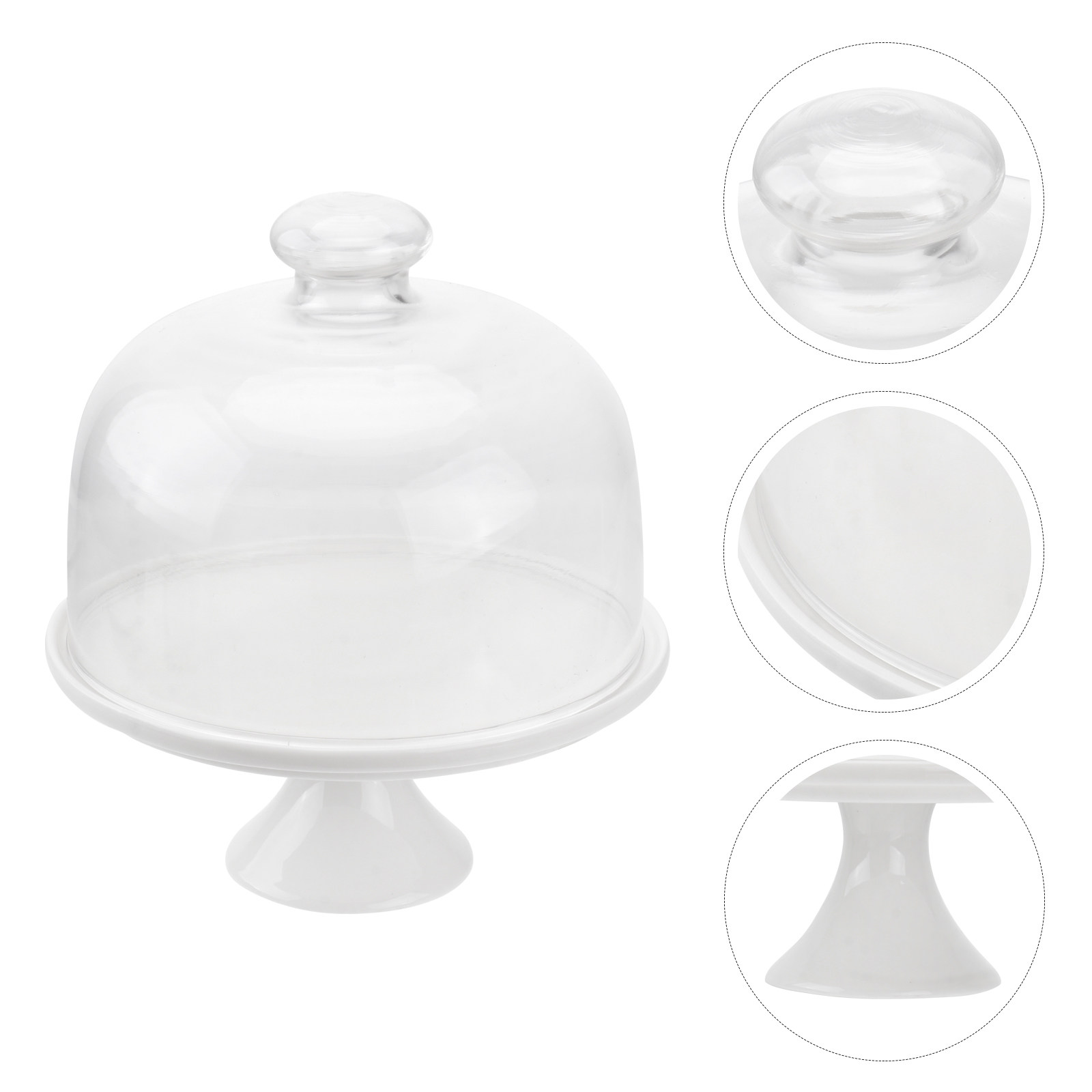 1 conjunto de bandeja de cerâm - Food Storage With Glass Lids avaliação e preço