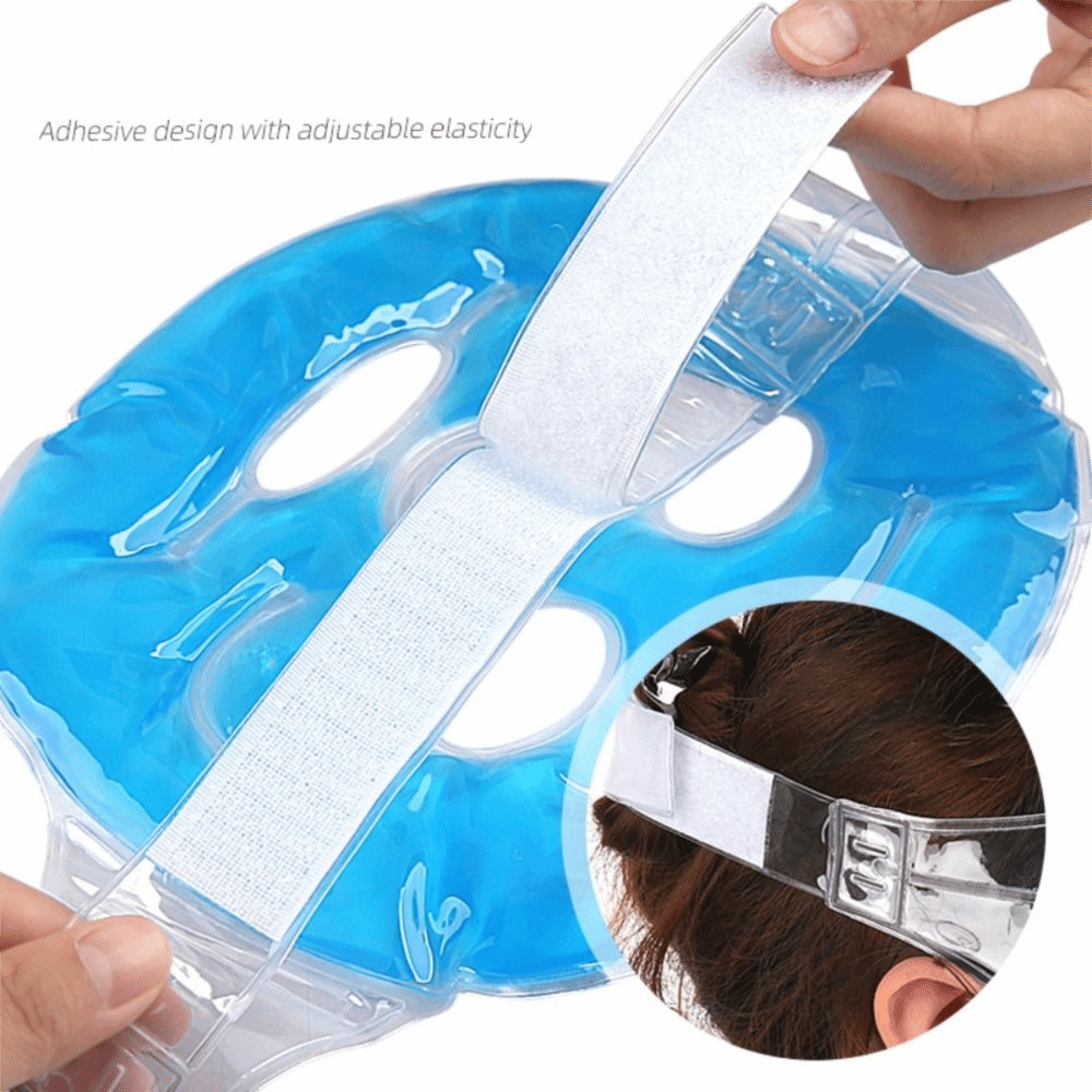Máscara Facial de Gel Frio par - Cold Pack Ice Gel avaliação e preço