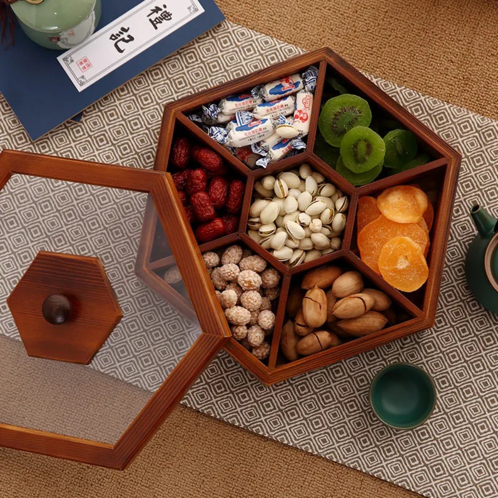 Nova caixa de armazenamento de - Food Storage Jars With Wooden Lids avaliação e preço