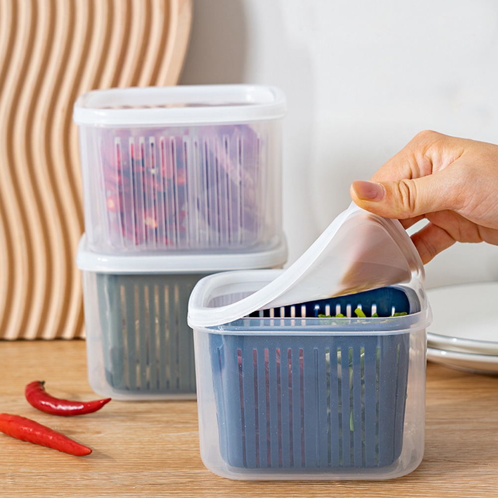 2 Peças de Recipientes Prático - Food Storage Practices avaliação e preço