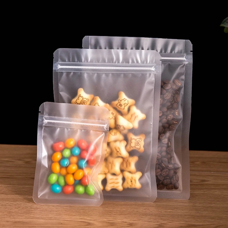100 Sacos Zip Lock Foscos para - Food Storage Year Supply avaliação e preço