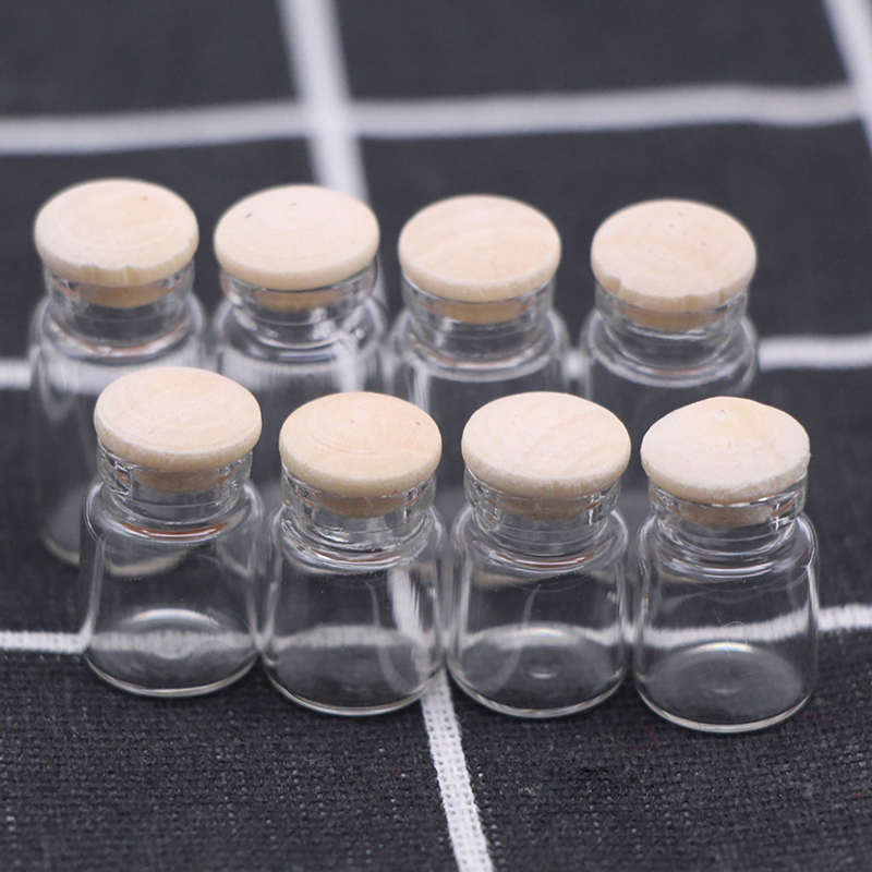 4 pçs 1:12 casa de bonecas em  - Food Storage Jars With Wooden Lids avaliação e preço